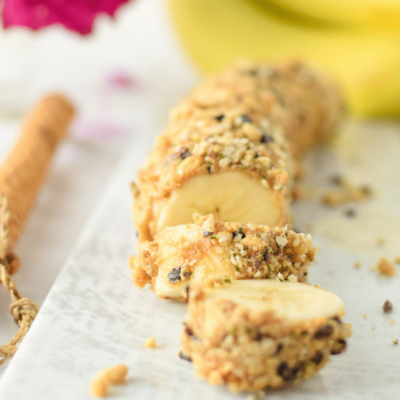 Banana Sushi by Emily Kyle Nutrition