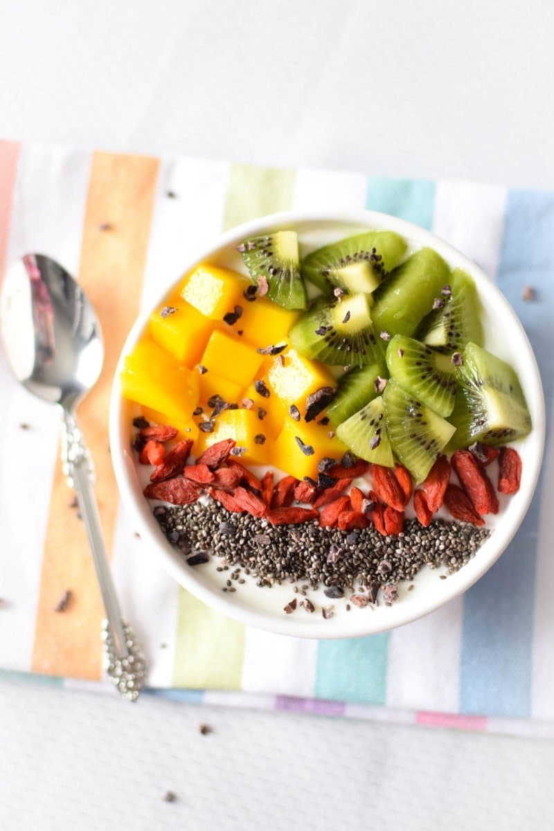 Immune Boosting Tropical Breakfast Bowl