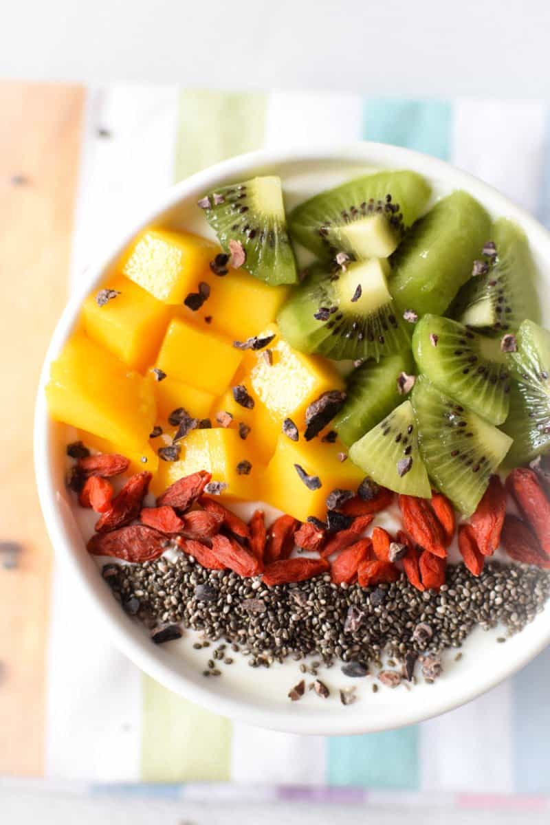 Immune Boosting Tropical Breakfast Bowl 