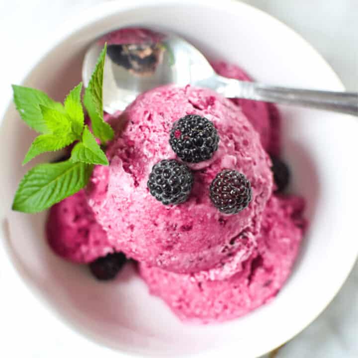Black Raspberry Ice Cream