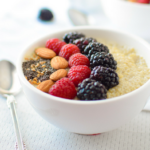 Berry Quinoa Breakfast Bowl by Emily Kyle Nutrition FB