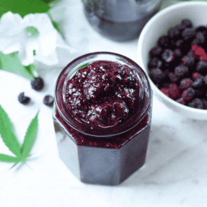 Cannabis Berry Chia Compote