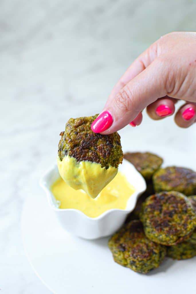 Baked Broccoli Bites Emily Kyle Nutrition