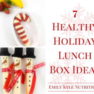 Get inspired with these super adorable Healthy Holiday Lunch Box Ideas that are fun & festive enough for any kid or adult lunch box this holiday season!