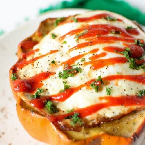 Enjoy this delicious Acorn Squash & Lentil Egg Bake - a nutrient packed, high protein, high fiber budget friendly recipe that costs just $1.71 per serving!