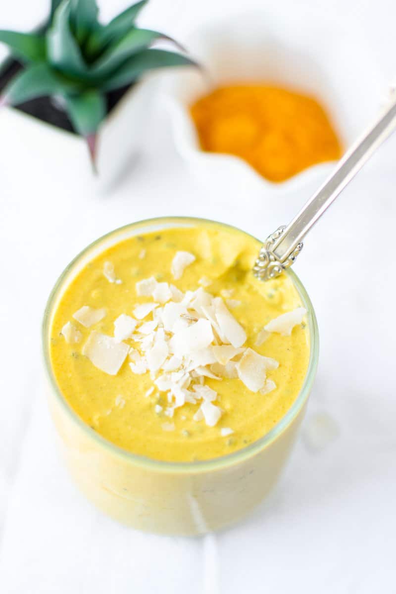 Turmeric Golden Milk Yogurt Bowl by Emily Kyle Nutrition
