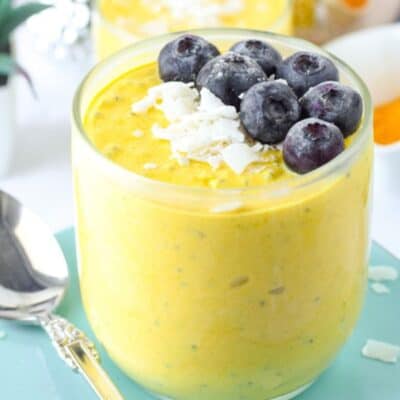 Turmeric Golden Milk Yogurt Bowl by Emily Kyle Nutrition