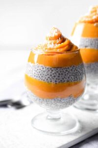 Sweet Ginger & Coconut Chia Seed Pudding by Emily Kyle Nutrition