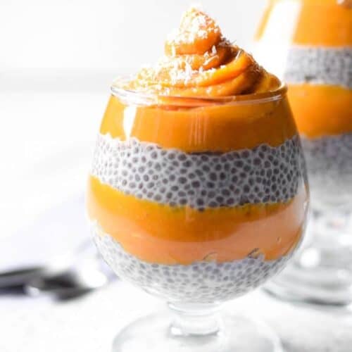 Sweet Ginger & Coconut Chia Seed Pudding by Emily Kyle Nutrition