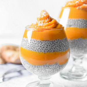 Sweet Ginger & Coconut Chia Seed Pudding by Emily Kyle Nutrition