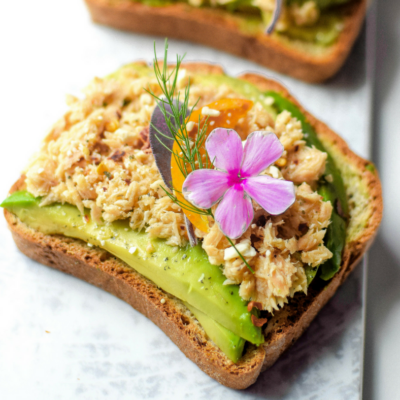 Lemon Salmon Avocado Toast Emily Kyle Nutrition