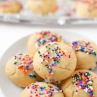 Italian Spritz Cookies with Anise