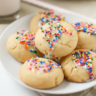 Vegan Anise Spritz Cookies by Emily Kyle Nutrition