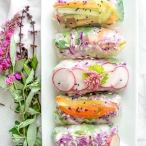 Step by Step Guide to Rolling Fresh Spring Rolls » Emily Kyle Nutrition