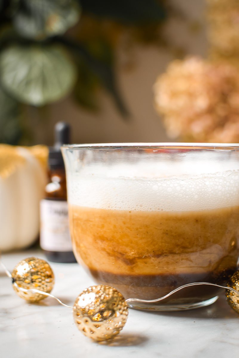 Cannabis Infused Pumpkin Spice Latte by Emily Kyle Nutrition