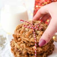 Butterscotch Oatmeal Cookies by Emily Kyle Nutrition