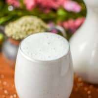 Homemade Hemp Seed Milk by Emily Kyle Nutrition