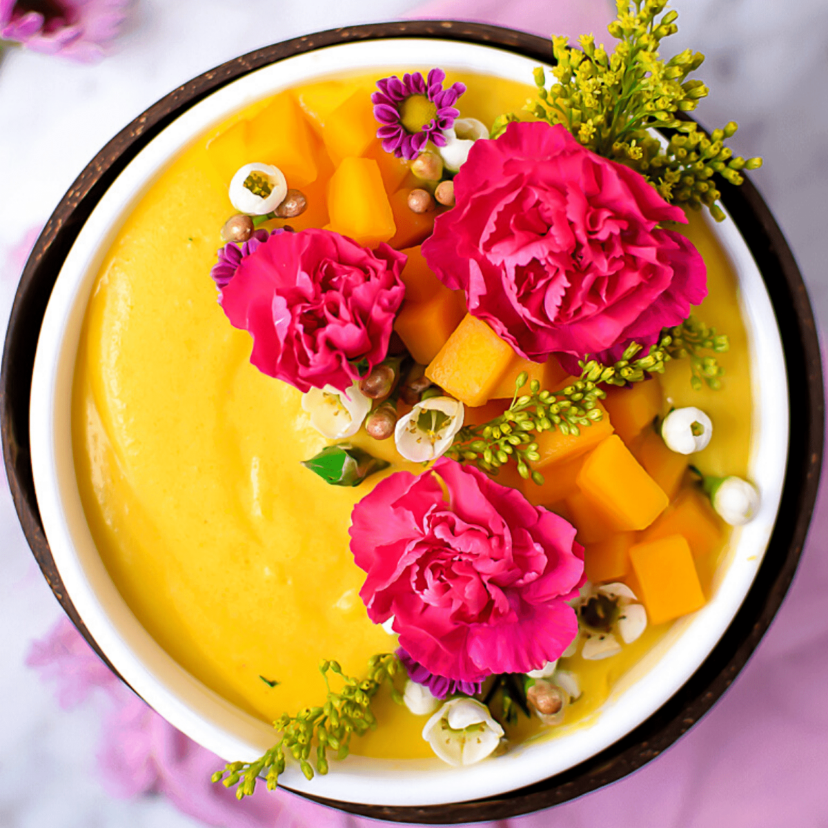 Cannabis Mango Smoothie Bowl