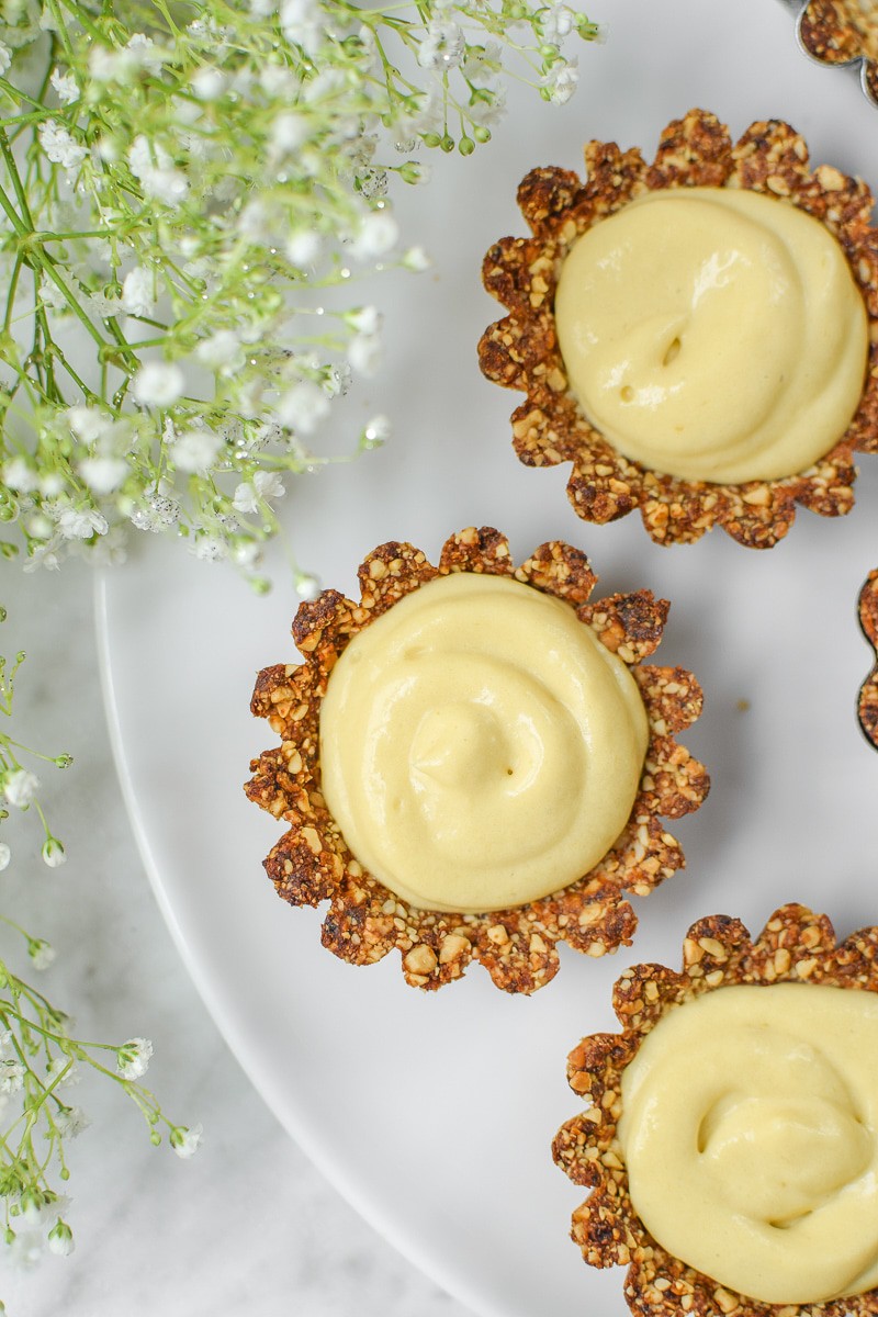 Cannabis Mango Fruit Tarts