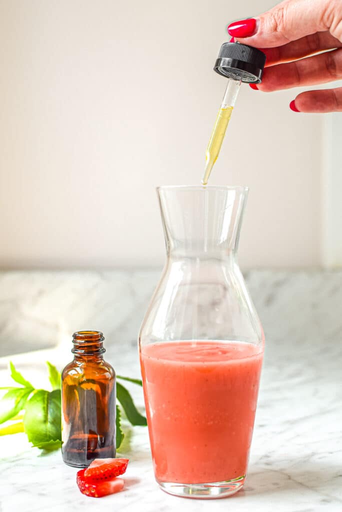 CBD Infused Strawberry Vinaigrette