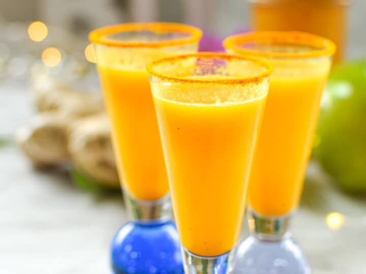 Ginger Turmeric Shots Infused With CBD