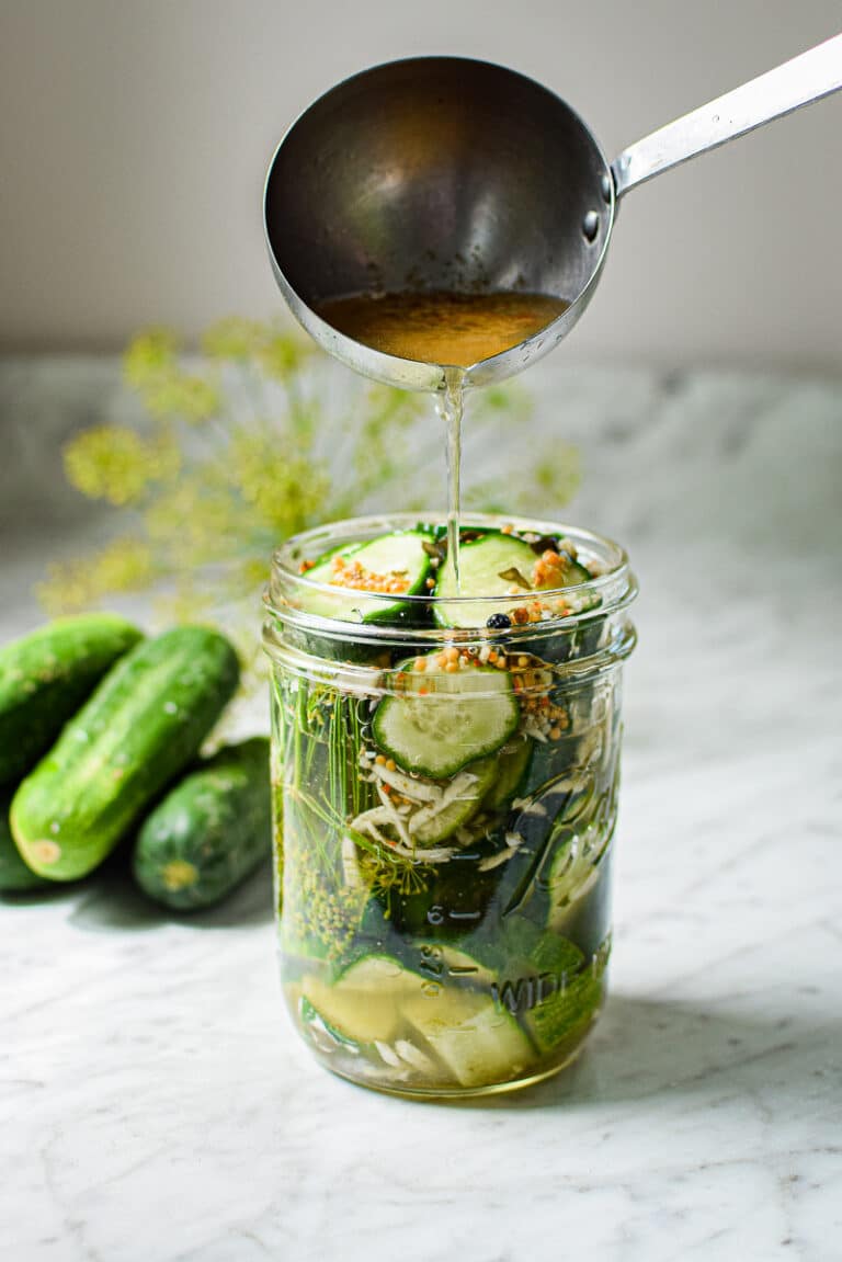 Horseradish Pickles, Quick Refrigerator Style » Emily Kyle, MS, RDN