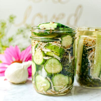 Homemade Horseradish Pickles by Emily Kyle Nutrition