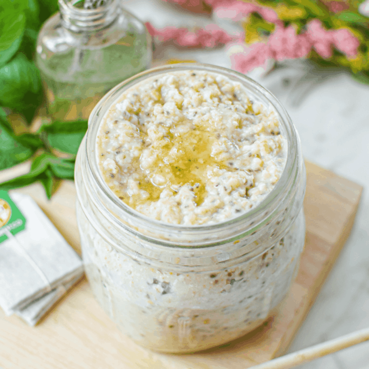 Green Tea Ginger Overnight Oats
