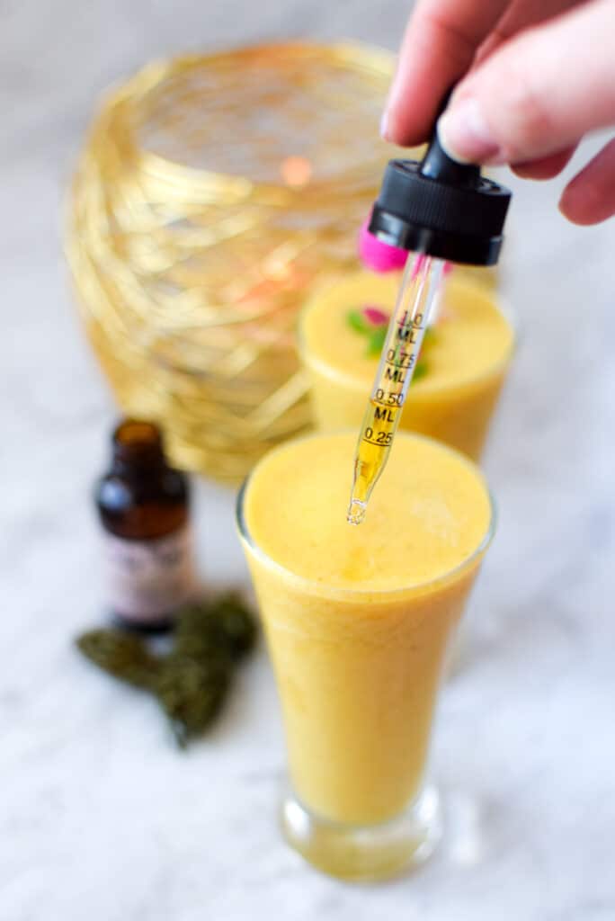 CBD Anti-Inflammatory Summer Squash Smoothie