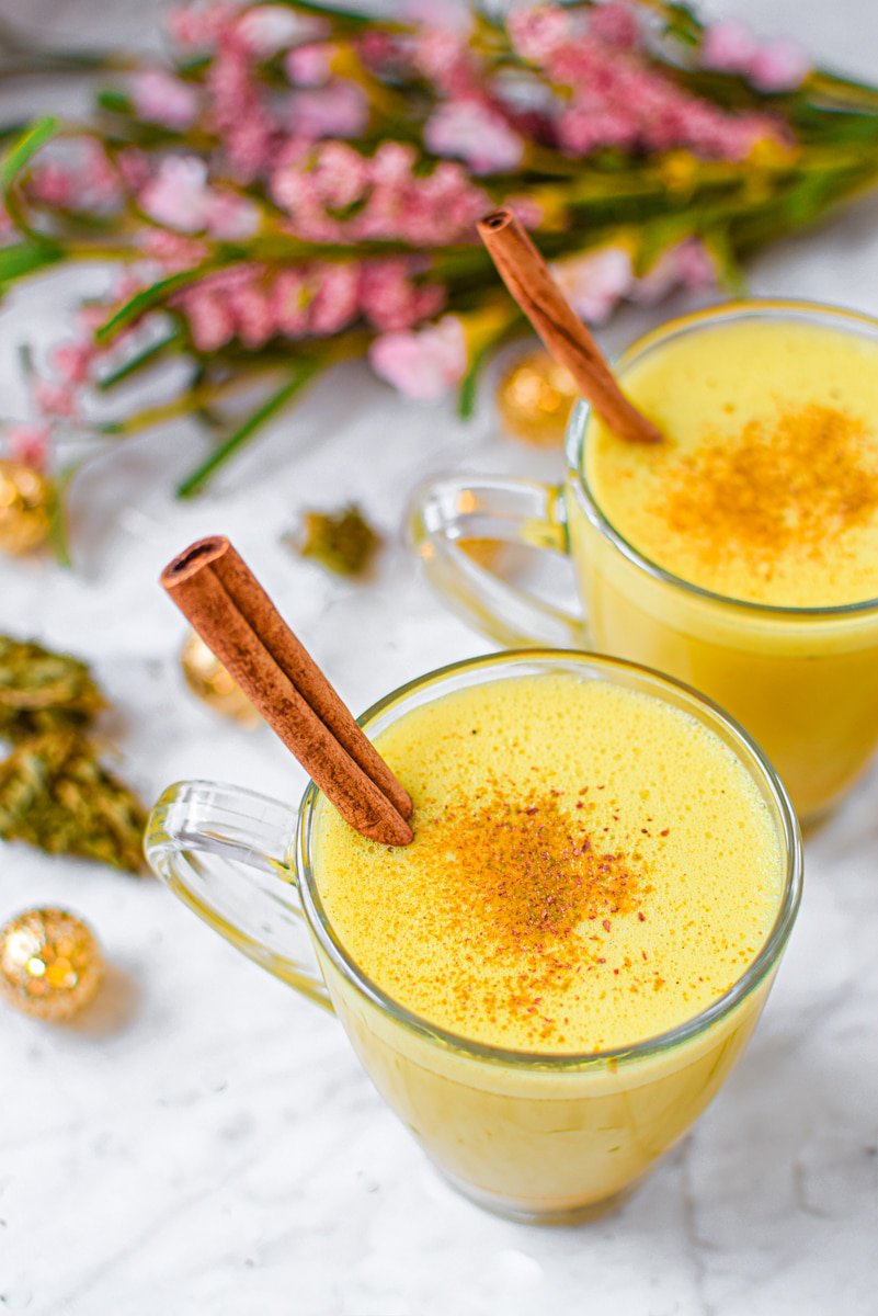 Fall Spiced Golden Milk - Danilicious