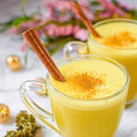 Cannabis Infused Golden Milk by Emily Kyle Nutrition
