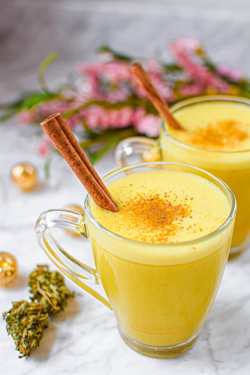 Cannabis Infused Golden Milk by Emily Kyle Nutrition