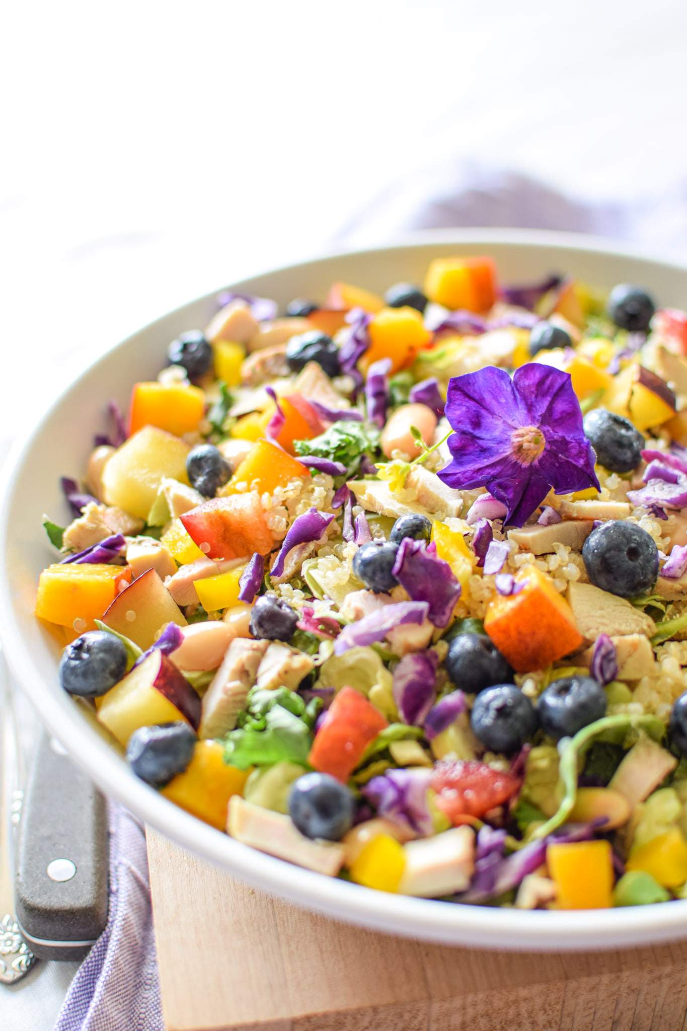 Cannabis Rainbow Chicken Salad