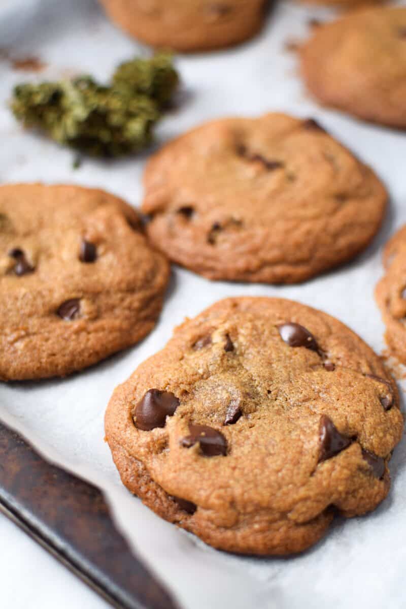 Cannabis Chocolate Chip Cookies Emily Kyle Nutrition