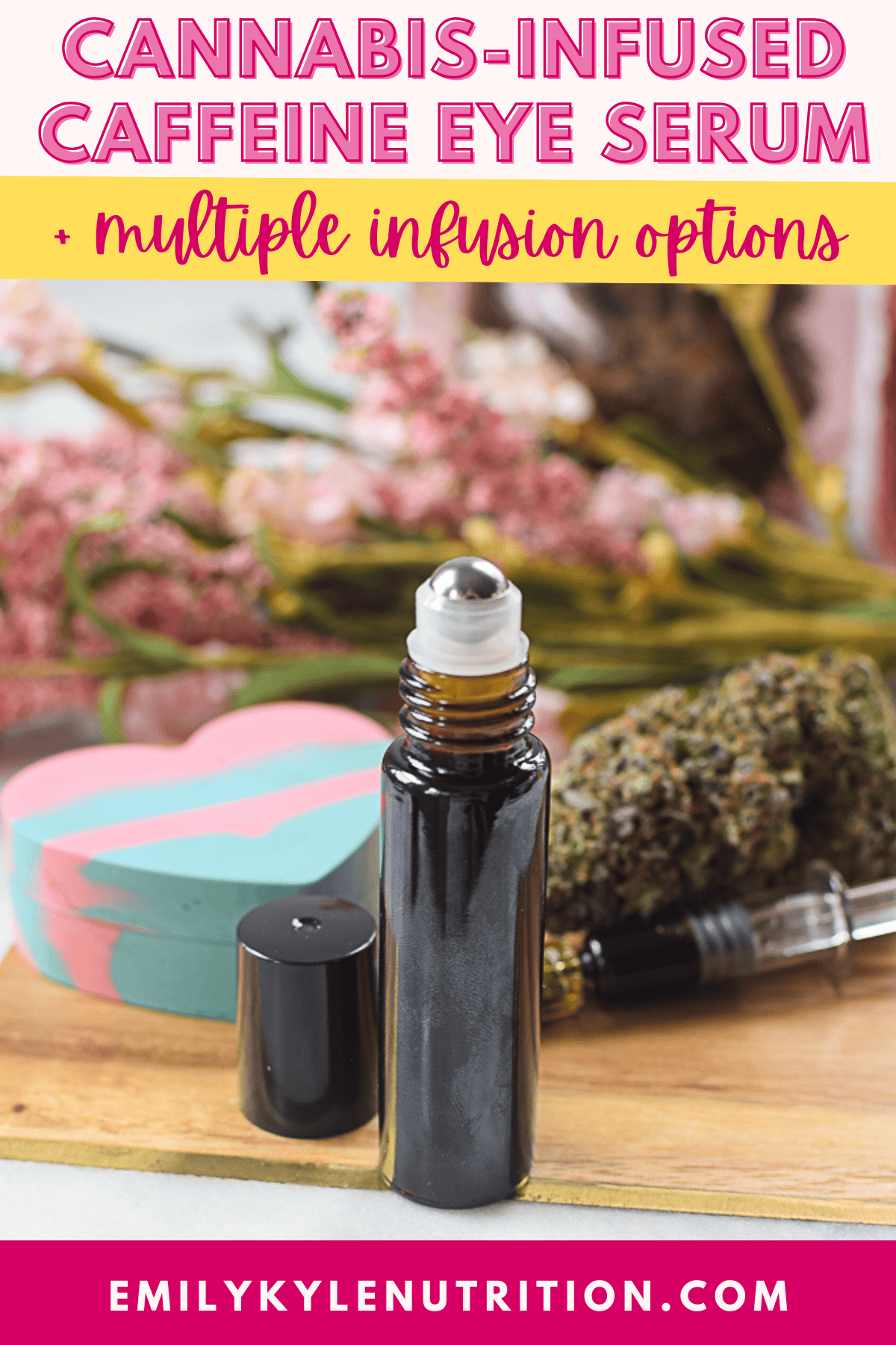 A picture of caffeine eye serum.