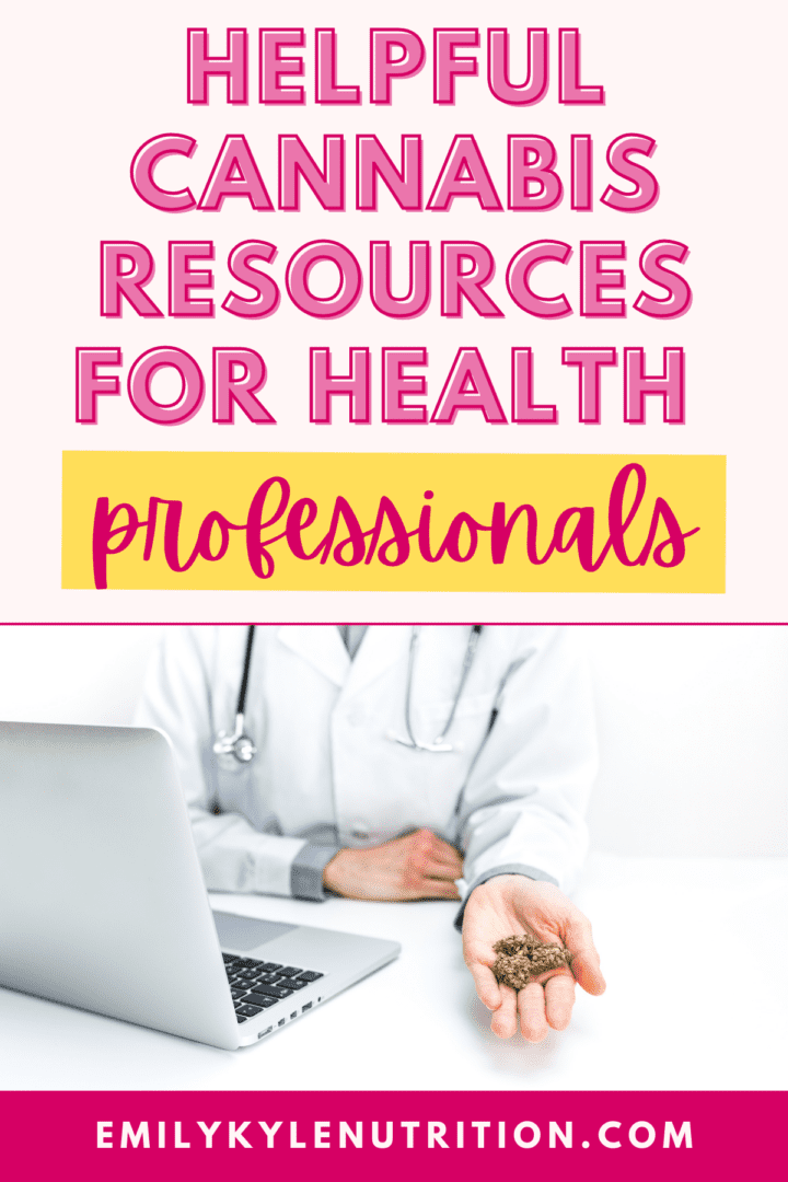 Cannabis Resources for Healthcare Professionals