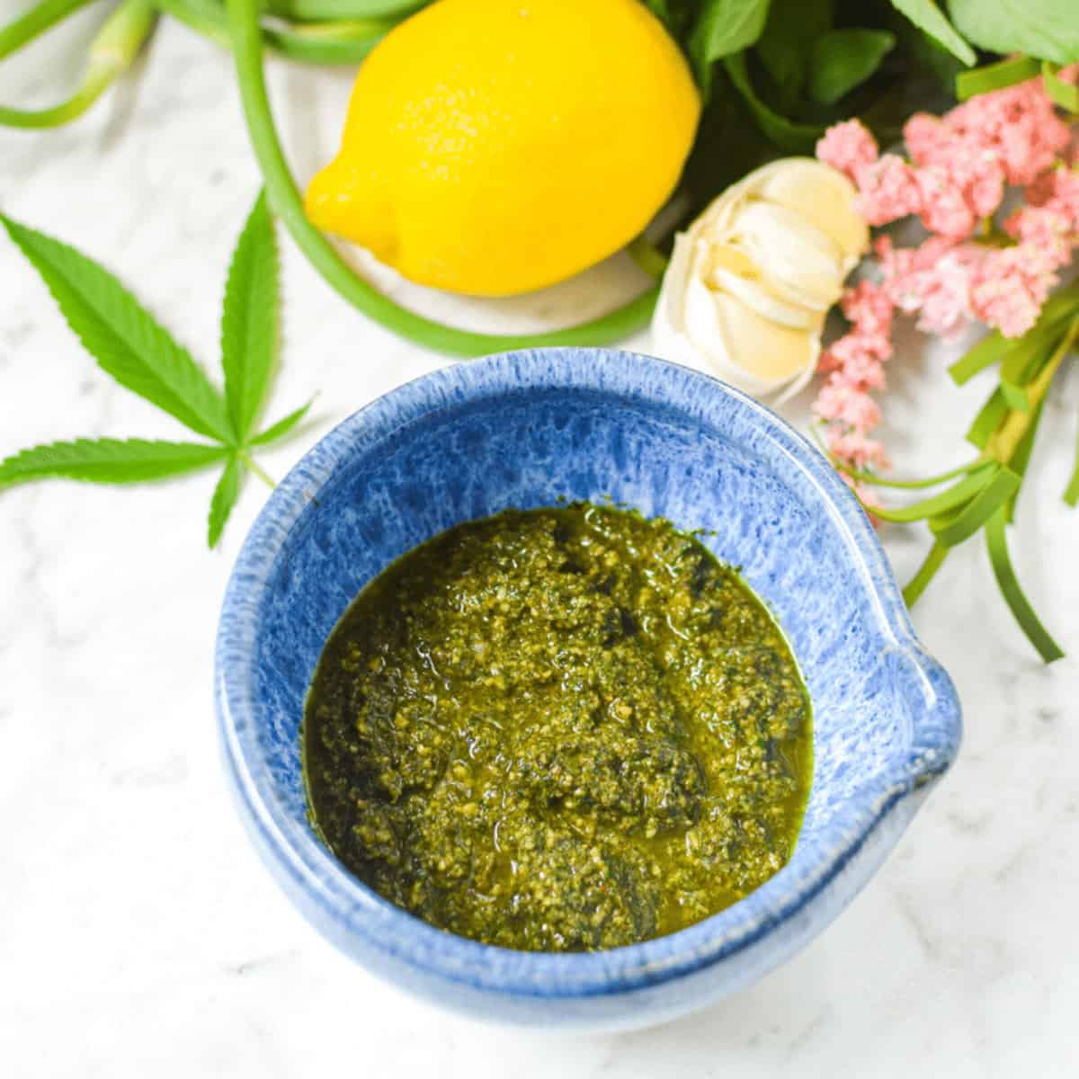 Easy Cannabis-Infused Pesto
