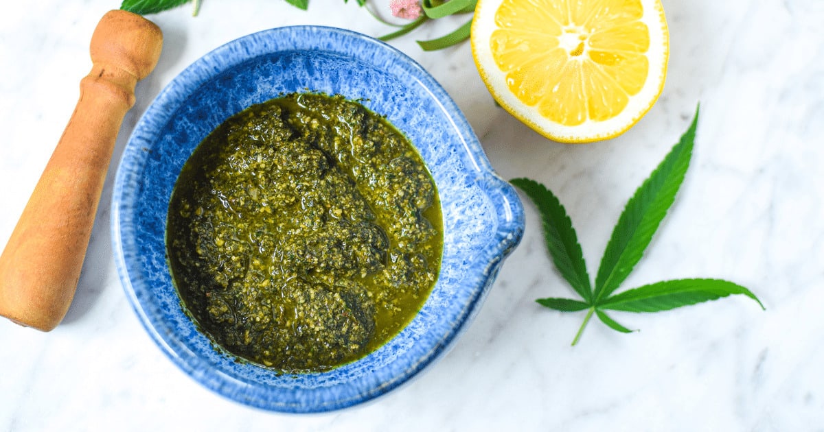 Cannabis Pesto