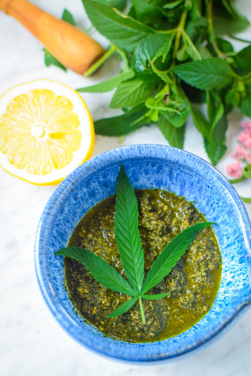 Cannabis Pesto