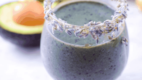 Blueberry Lavender Cannabis Smoothie » Emily Kyle Nutrition
