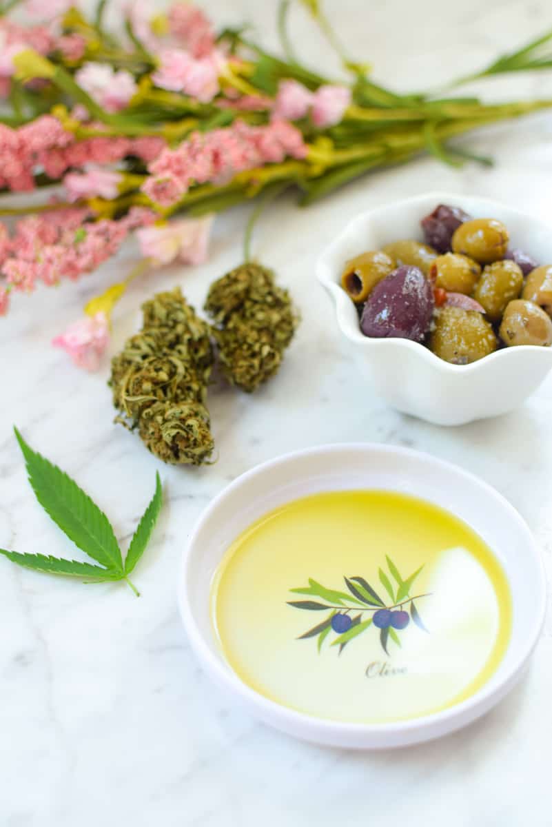 Cannabis Infused Olive Oil