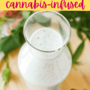 A picture of homemade Cannabis Ranch Dressing