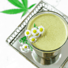 Mint Chocolate CBD Smoothie