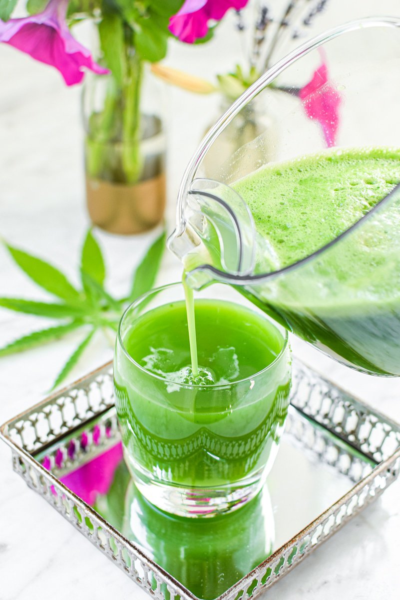 raw cannabis juice