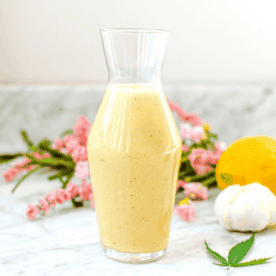 Zesty Cannabis-Infused Lemon Vinaigrette