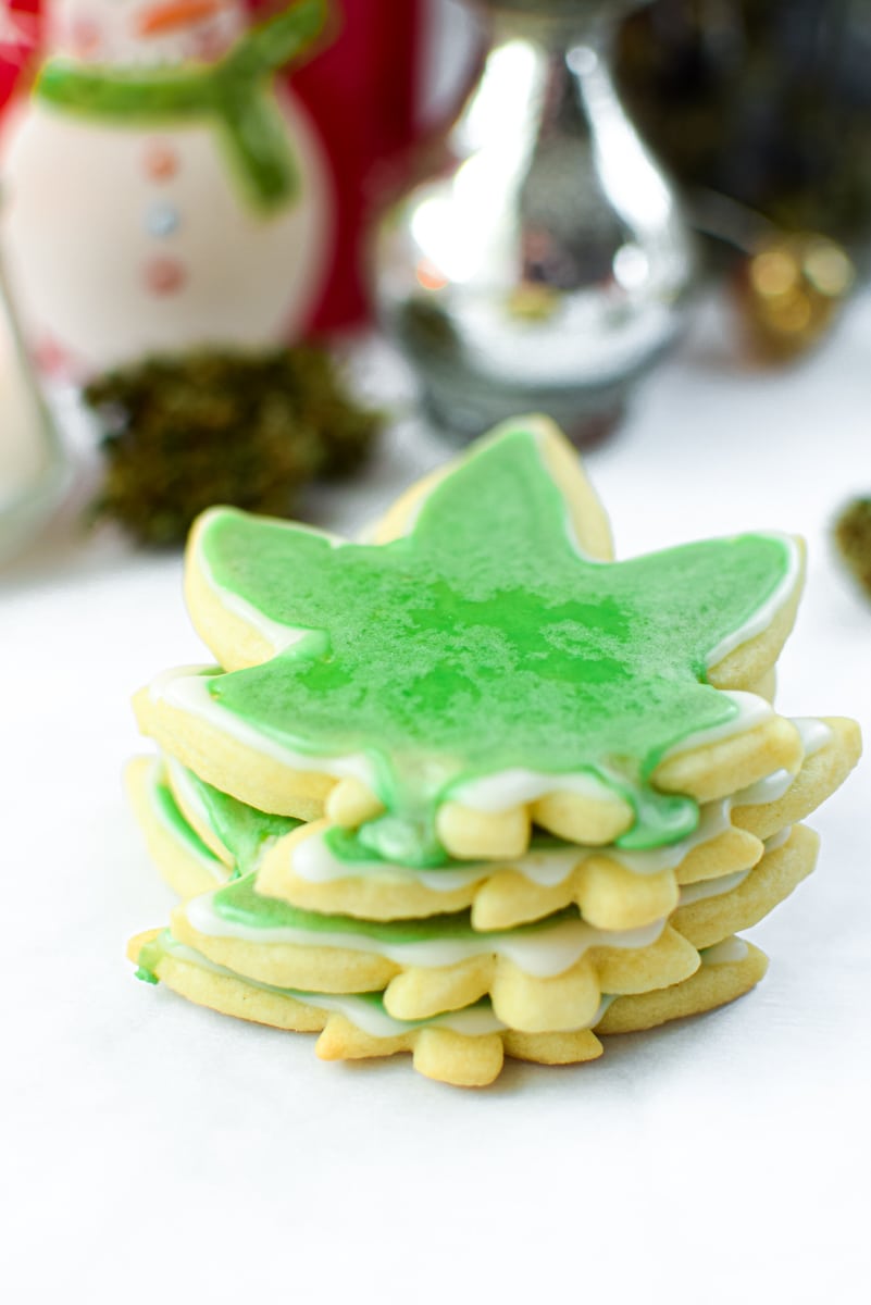 Cannabis Cut-Out Sugar Cookies