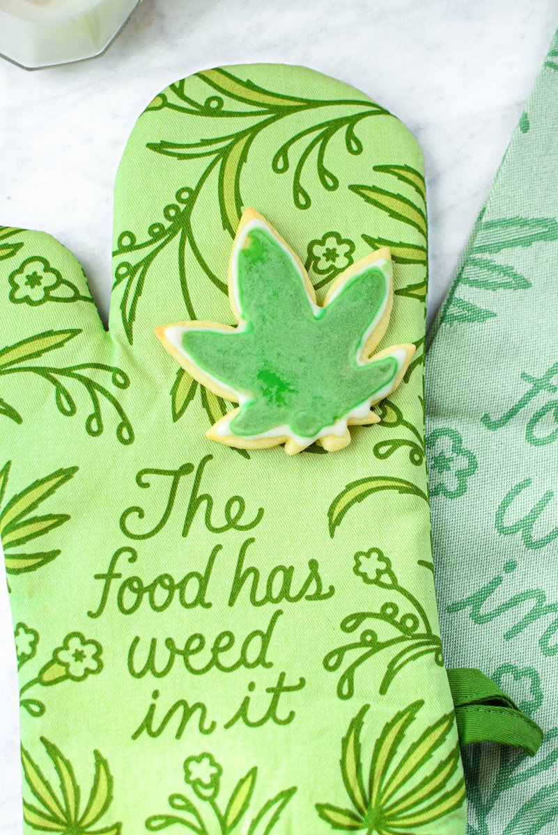 Cannabis Cut-Out Sugar Cookies