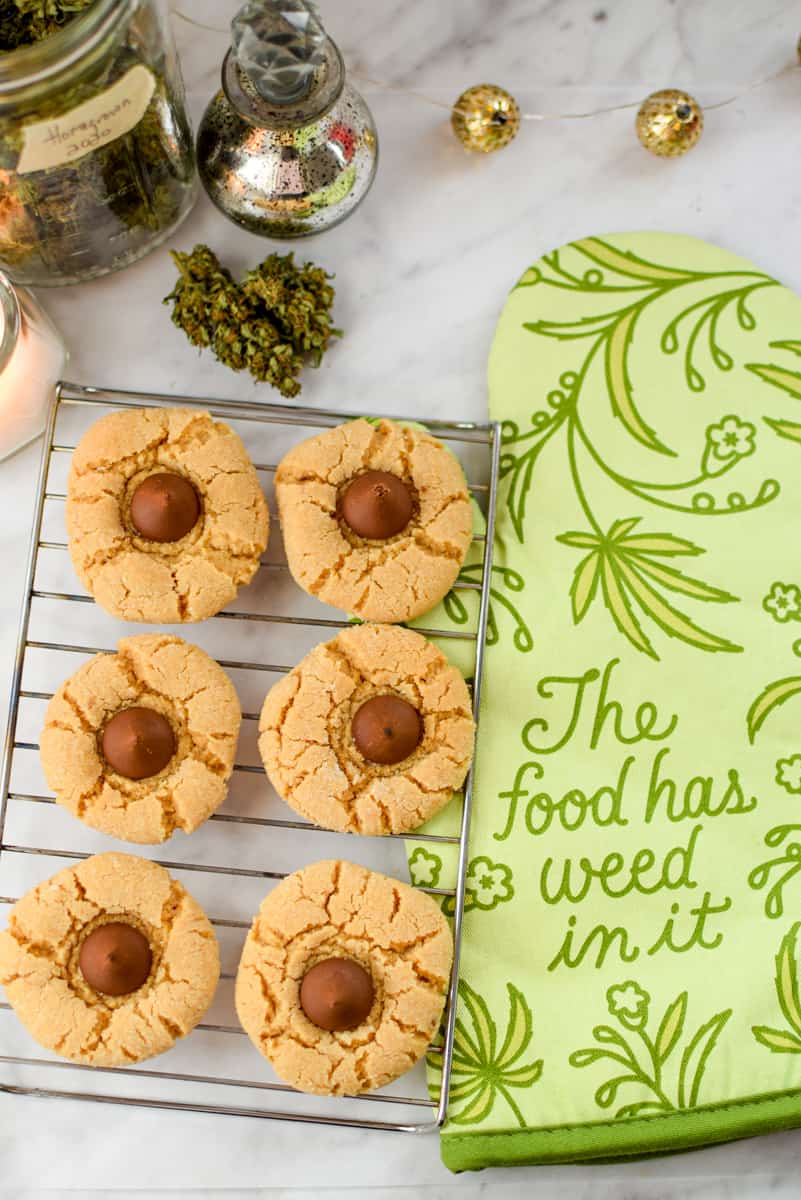 Cannabis Peanut Butter Blossoms