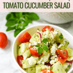 Cannabis-Infused Tomato Cucumber Salad
