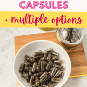 Text stating: How to Make & Fill Cannabis Capsules